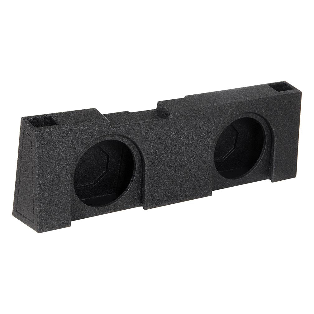 QPower “QBOMB" Chevy/GMC Crew Cab '14-'18 Dual 12" Vented Empty Woofer Enclosure