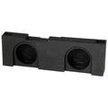 QPower “QBOMB" Chevy/GMC Crew Cab '14-'18 Dual 12" Vented Empty Woofer Enclosure