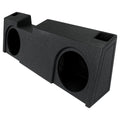 QPower “QBOMB" Chevy/GMC Crew Cab or Double Cab '19-'24 Dual 10" Vented Empty Woofer Enclosure