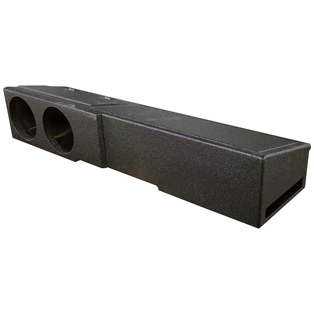 QPower “QBOMB" Chevy/GMC Crew Cab '07-'26 Dual 8" Ported Woofer Enclosure