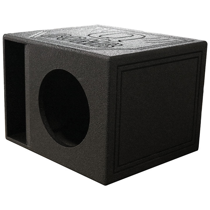 QPower “QBOMB" Single 10" ‘Horn-Ported' Empty Woofer Enclosure