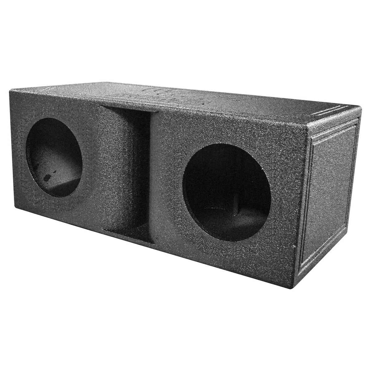 QPower “QBOMB" Dual 10" ‘Horn-Ported' Empty Woofer Enclosure