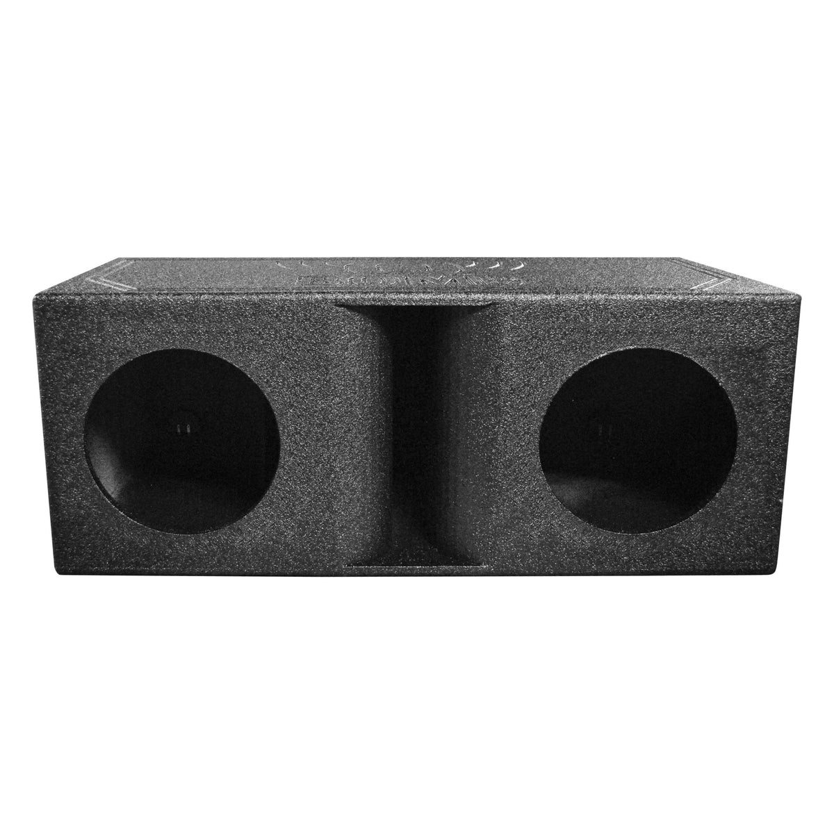 QPower “QBOMB" Dual 10" ‘Horn-Ported' Empty Woofer Enclosure
