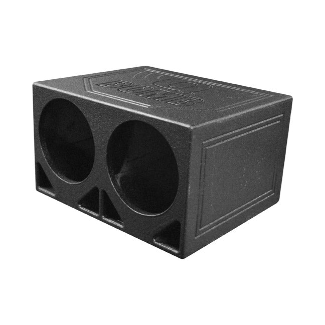 QPower “QBOMB" Dual 10" Turbo-Ported Empty Woofer Enclosure