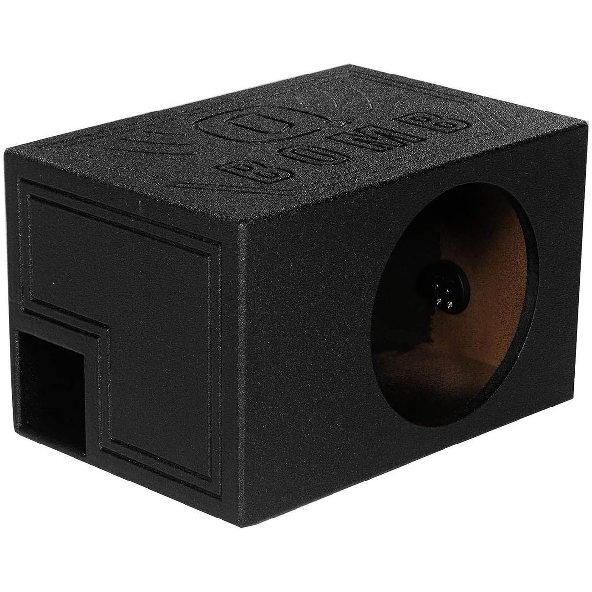 QPower “QBOMB" Single 10" Turbo-Ported Empty Woofer Enclosure