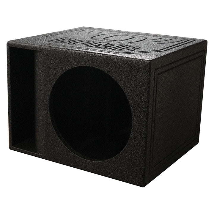 QPower “QBOMB" Single 12" ‘Horn-Ported' Empty Woofer Enclosure