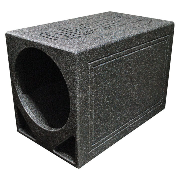 QPower “QBOMB" Single 12" Triangle-Ported Empty Woofer Enclosure