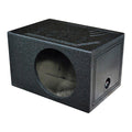 QPower “QBOMB" Single 12" Turbo-Ported Empty Woofer Enclosure