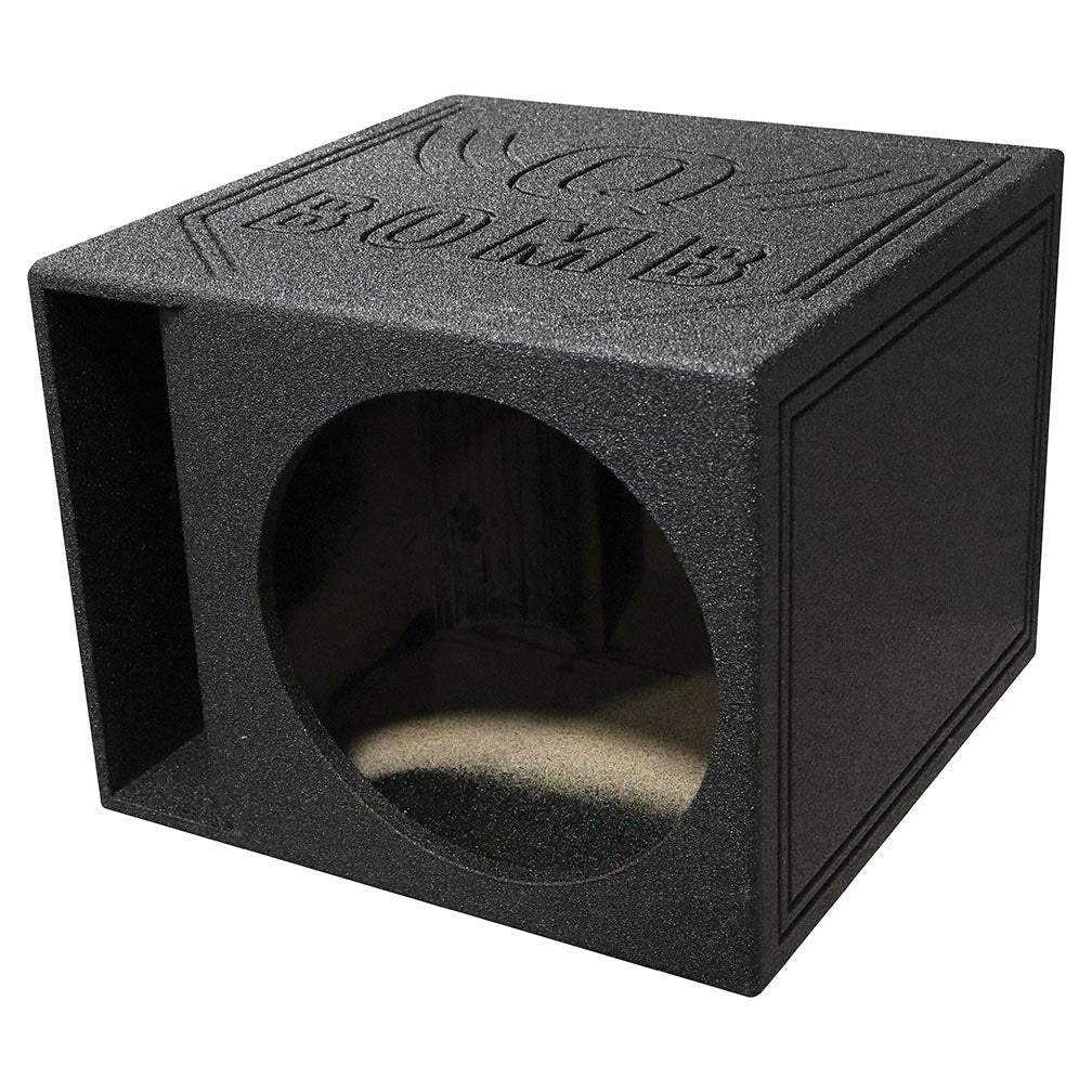 QPower “QBOMB" Single 15" ‘Horn-Ported' Empty Woofer Enclosure