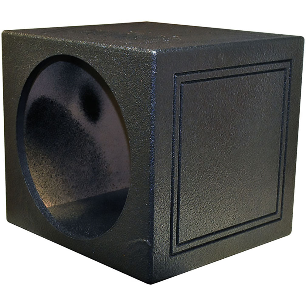 QPower “QBOMB" Single 15" Sealed Empty Square Woofer Enclosure