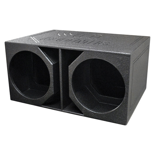 QPower “QBOMB" Dual 15" Extra Large Ported Empty Woofer Enclosure