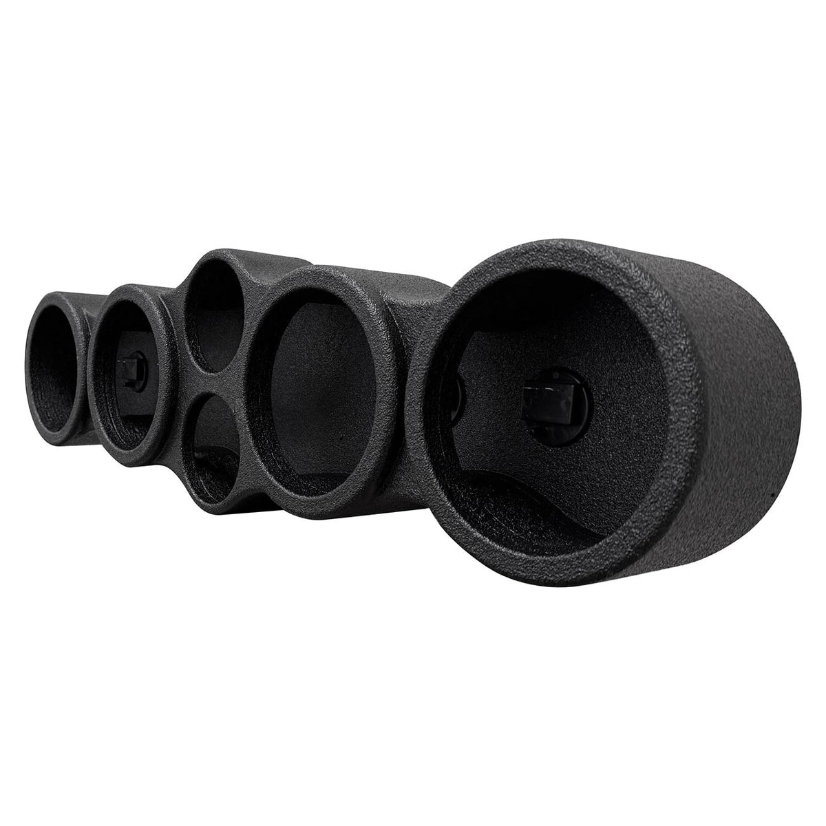 QPower “QBOMB" Sealed Empty Speaker Pod for (4) 6.5" Speakers & (2) 3" Tweeters