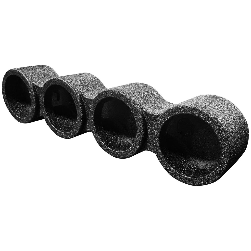 QPower “QBOMB" Sealed Empty Speaker Pod for (4) 6.5" Speakers