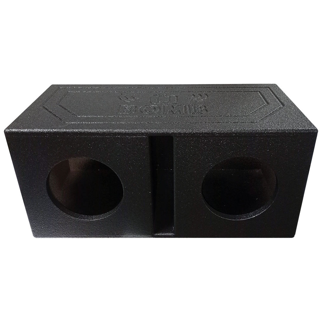 QPower “QBOMB" Dual 8" Slot-Ported Empty Woofer Enclosure