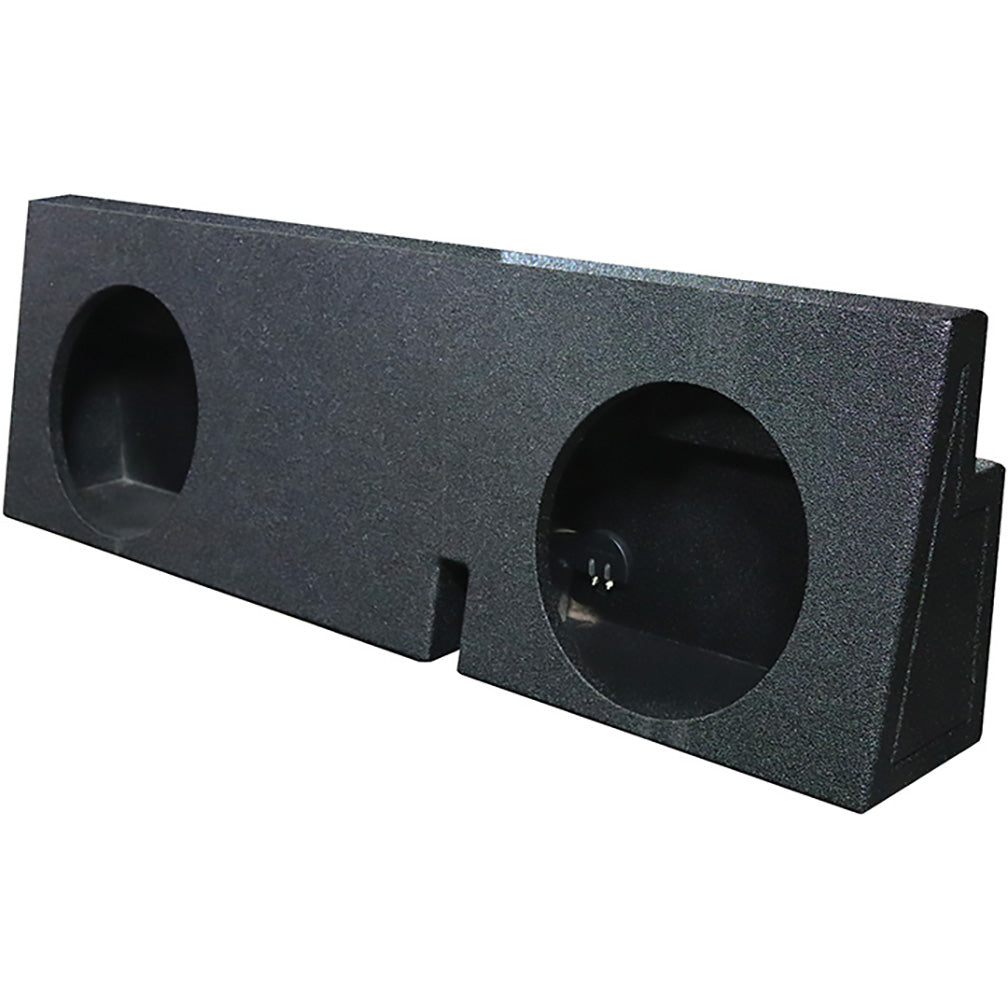 QPower “QBOMB" Toyota Tacoma Double Cab '05-'26 Dual 10" Sealed Woofer Enclosure
