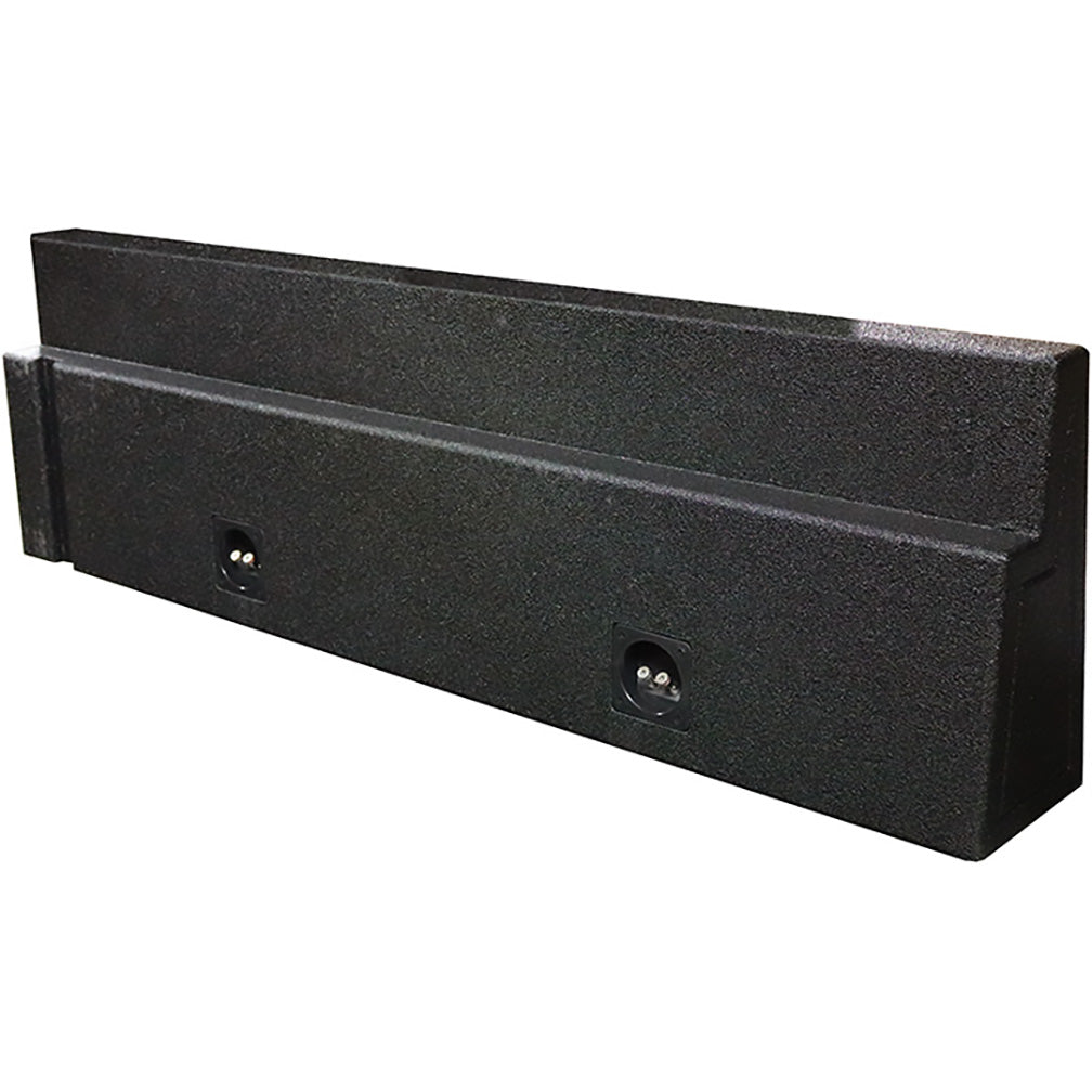 QPower “QBOMB" Toyota Tacoma Double Cab '05-'26 Dual 10" Sealed Woofer Enclosure