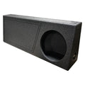 QPower “QBOMB" Single 12" Ported Empty Woofer Enclosure (Behind Seat)