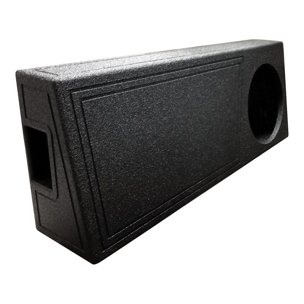 QPower “QBOMB" Single 12" Ported Empty Woofer Enclosure (Behind Seat)