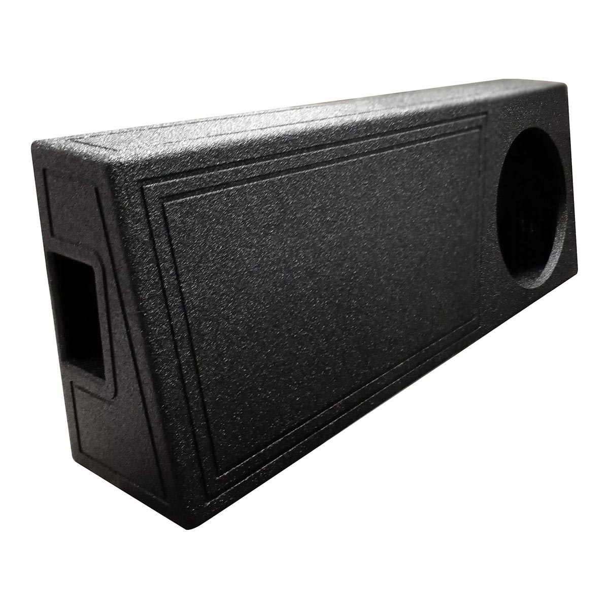 QPower “QBOMB" Single 12" Ported Empty Woofer Enclosure (Behind Seat)