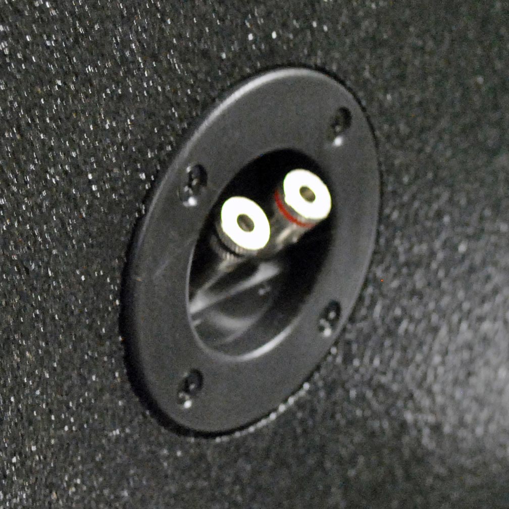 QPower “QBOMB" 6×9" Wedge Style Sealed Empty Speaker Enclosures (Pair)