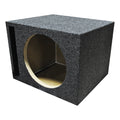 Single 10" Slot Ported Vented Heavy Duty Empty Woofer Enclosure