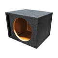 Single 12" Slot Ported Vented Heavy Duty Empty Woofer Enclosure