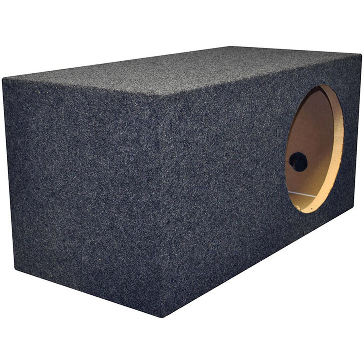 QPower Single 15" Slot Ported Vented Heavy Duty High SPL X-Large Empty Woofer Enclosure