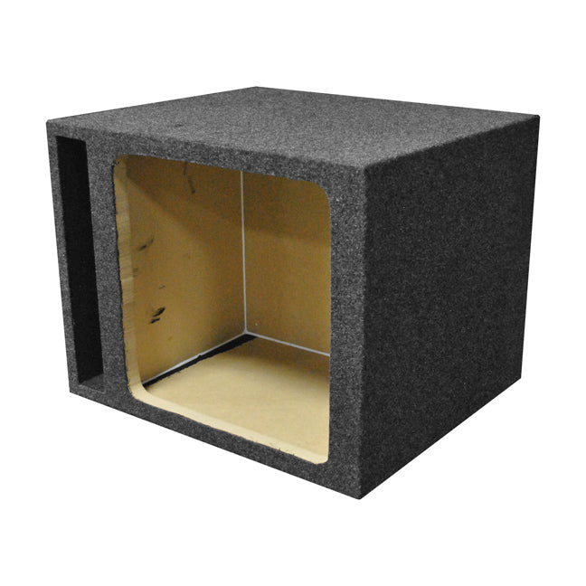 QPower Single Square 15" Slot Ported Empty Woofer Enclosure