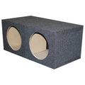 QPower Dual 15" Sealed Heavy Duty Square Empty Woofer Box