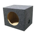 QPower Single 12" Heavy Duty Sealed Empty Woofer Box