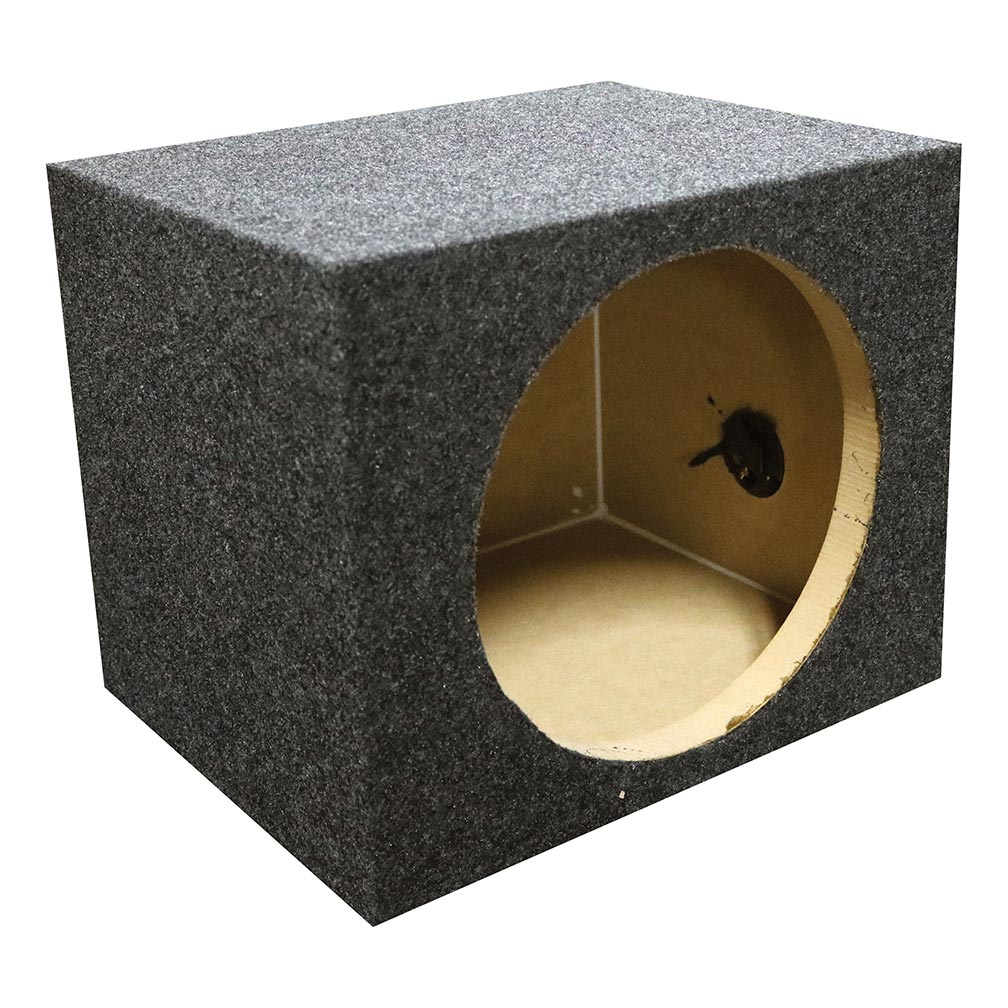 QPower Single 15" Heavy Duty Sealed Empty Woofer Box