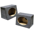 QPower Single 6×9" Sealed Empty Speaker Boxes (Pair)
