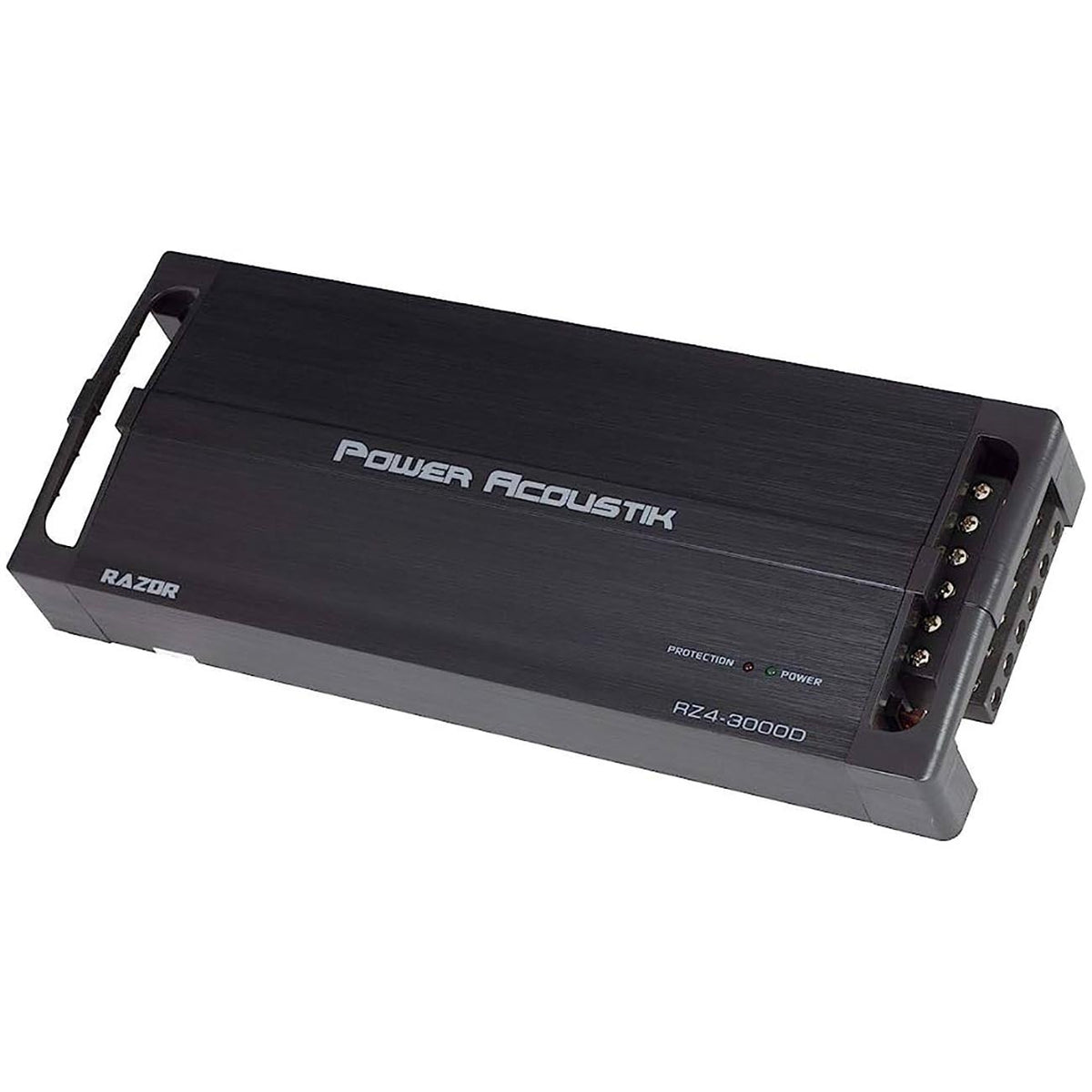 Power Acoustik Compact 4 Channel Amplifier, 1500W RMS/3000W MAX