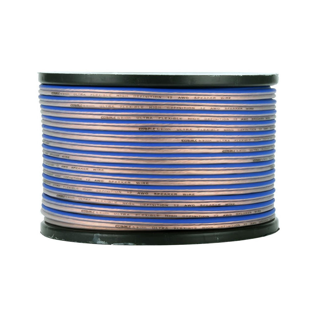 Orion Cobalt Series Speaker Wire 12 Gauge Blue/Clear (300ft Roll)