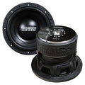 10″ Woofer, 1250W RMS/2500W Max, Dual 2 Ohm