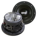 6.5″ Woofer, 300W RMS/600W MAX, Dual 4 Ohm