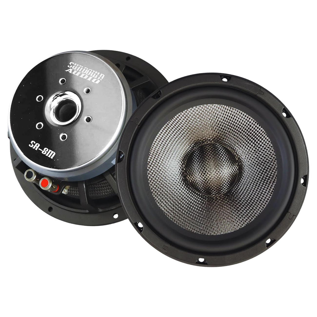 Sundown SA-Series V4 8" Mid-Range Speaker, 250W RMS (Pair)