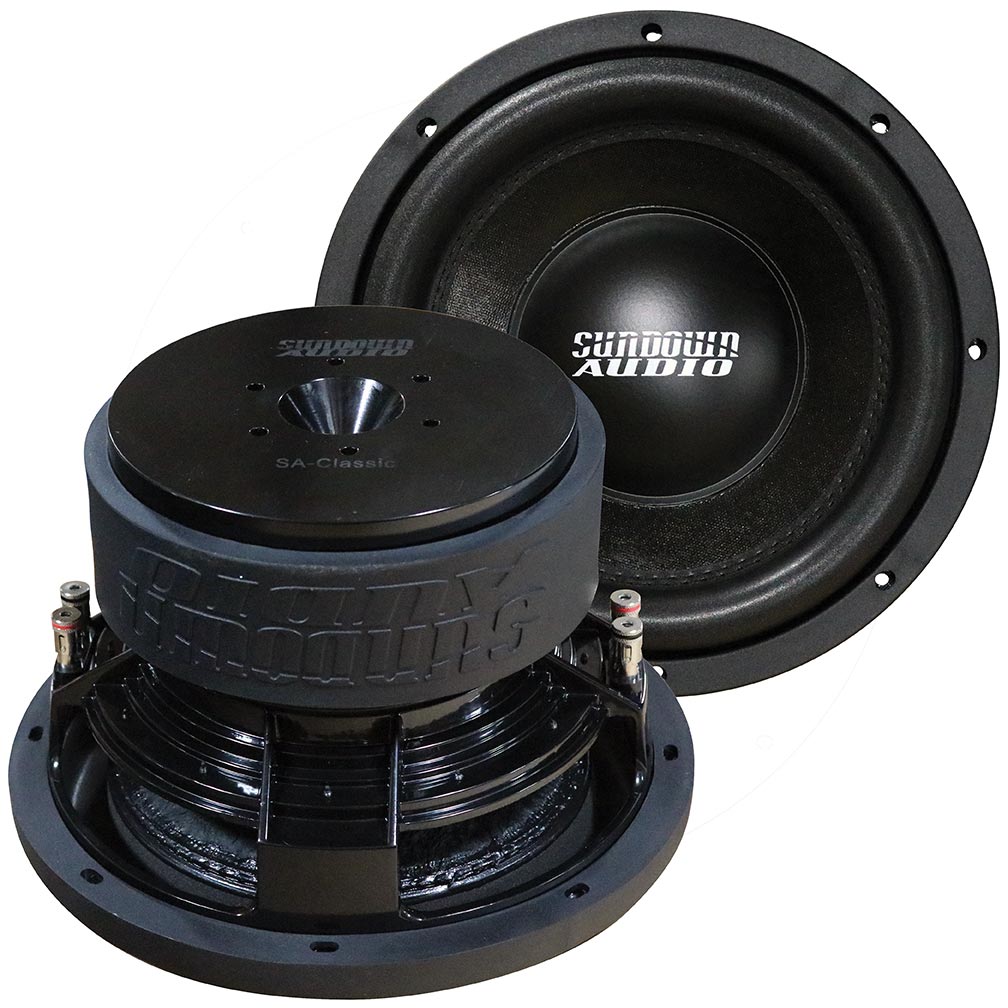 12″ Woofer, 1000W RMS/2000W MAX, Dual 2 Ohm