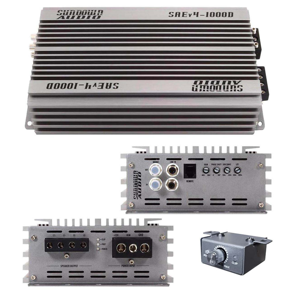 Sundown Audio Mono Block Amplifier, 1000W RMS