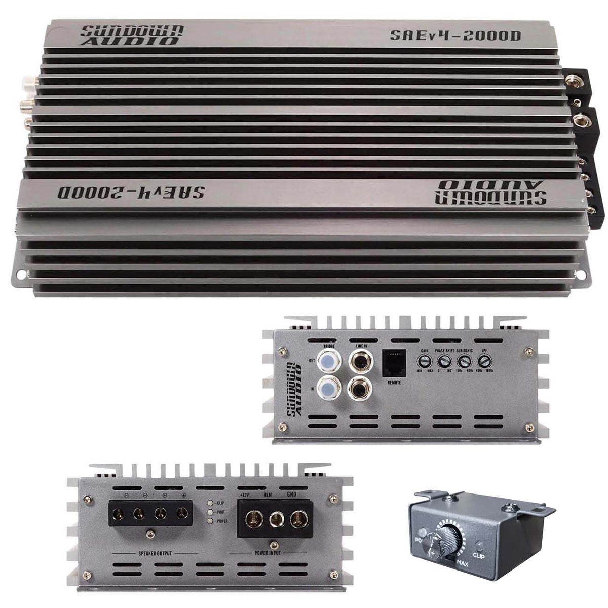 Sundown Audio Mono Block Amplifier, 2000W RMS