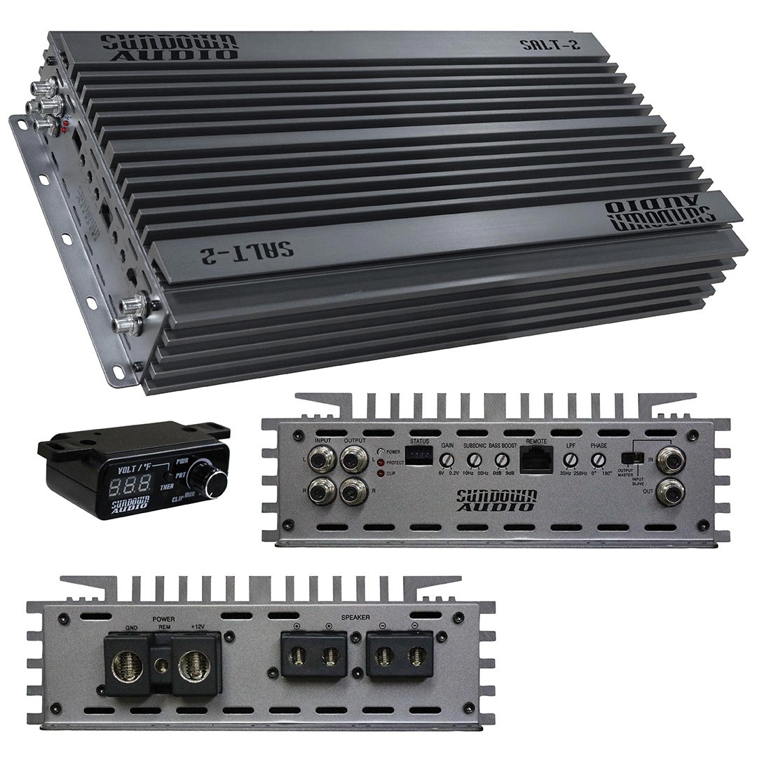 Sundown Audio Mono Block Amplifier, 2000 Watt RMS
