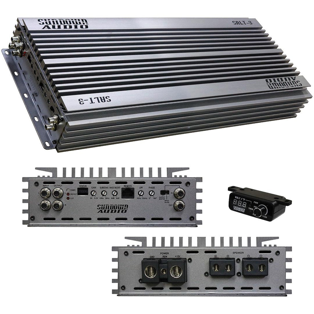 Sundown Audio Mono Block Amplifier, 3000 Watt RMS
