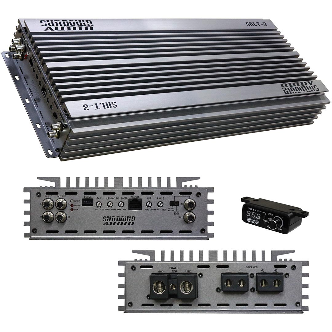 Sundown Audio Mono Block Amplifier, 3000 Watt RMS