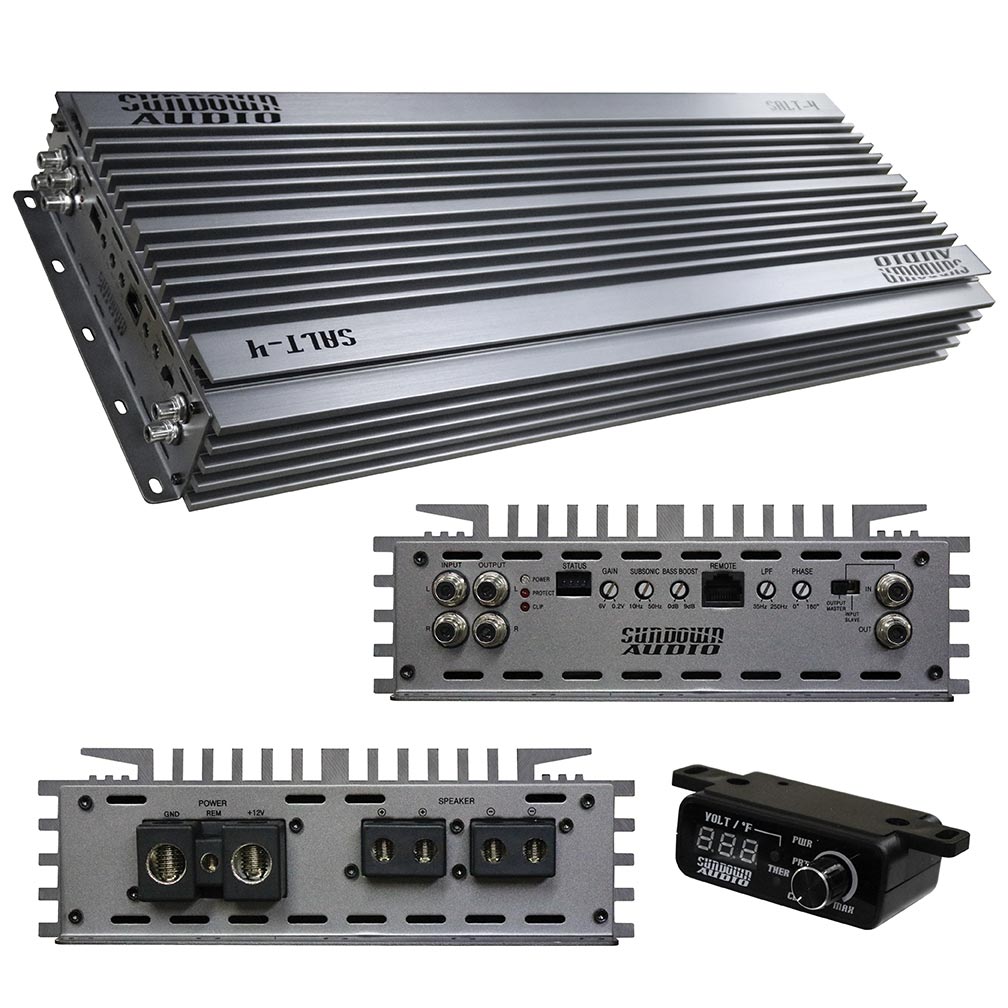 Sundown Audio Monoblock Amplifier, 4000 Watts RMS