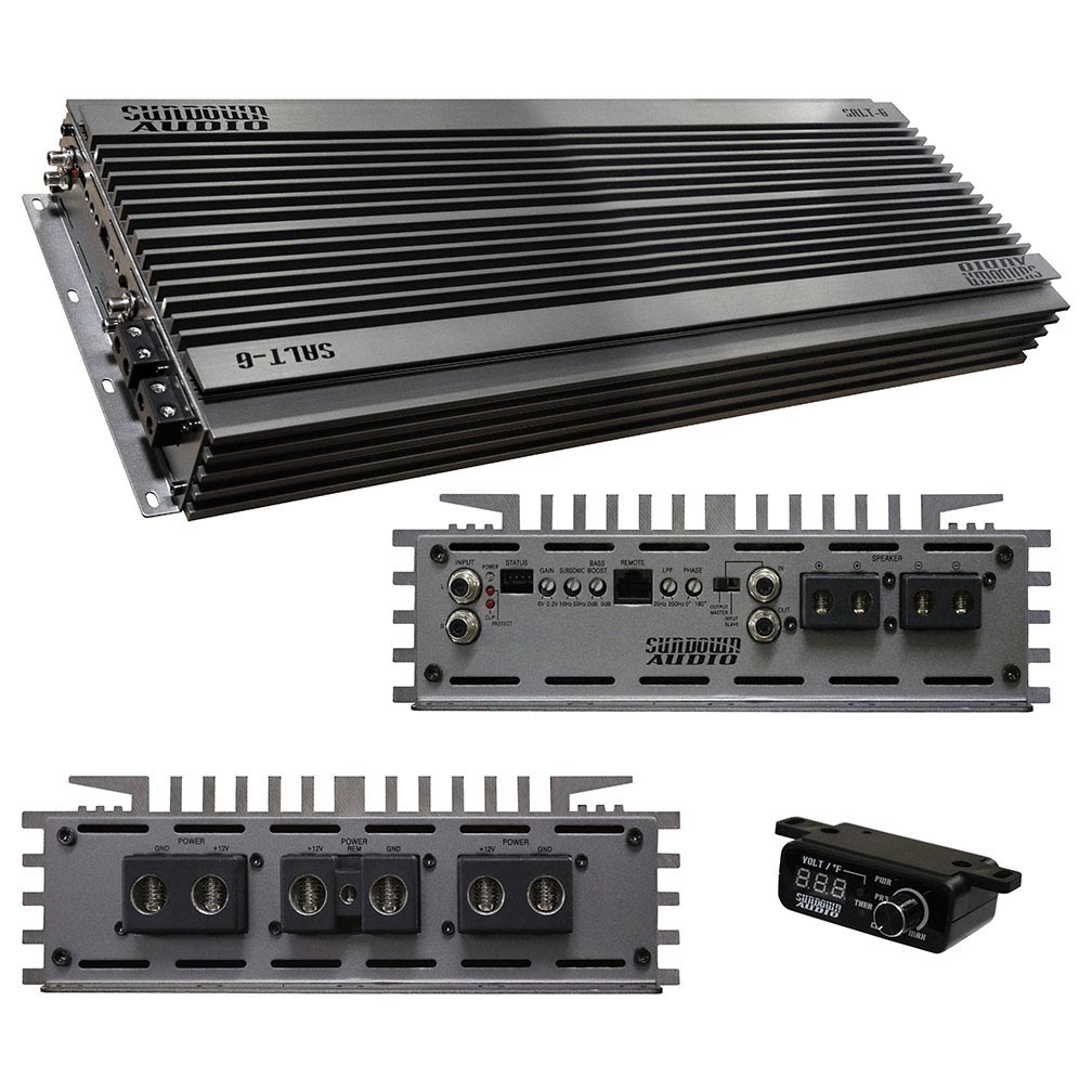Sundown Audio Monoblock Amplifier, 6000 Watts RMS