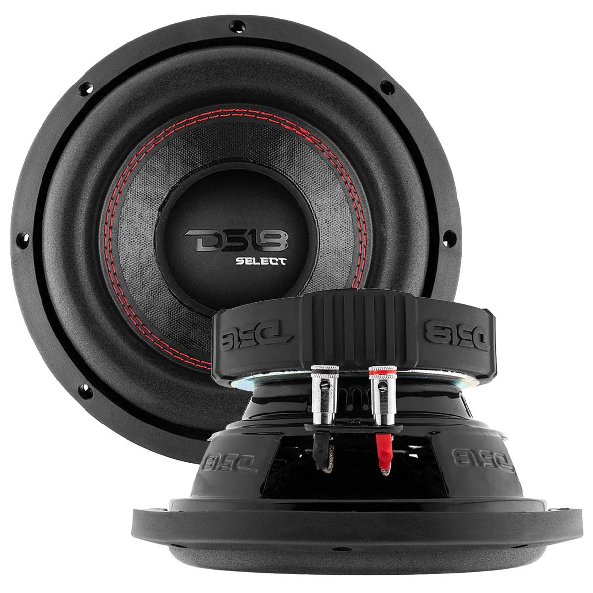 8″ Woofer, 200W RMS/400W Max, Single 4 Ohm