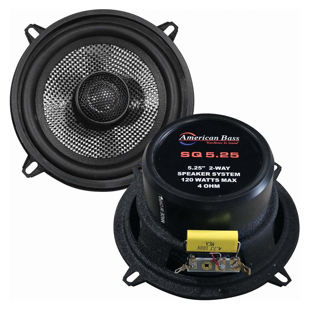 American Bass 5.25" 2-Way Speakers