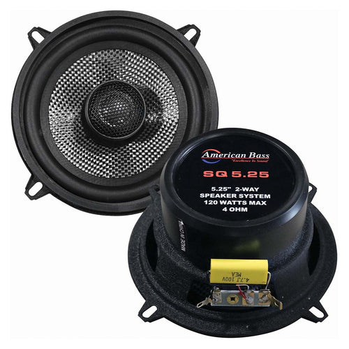 American Bass 5.25" 2-Way Speakers