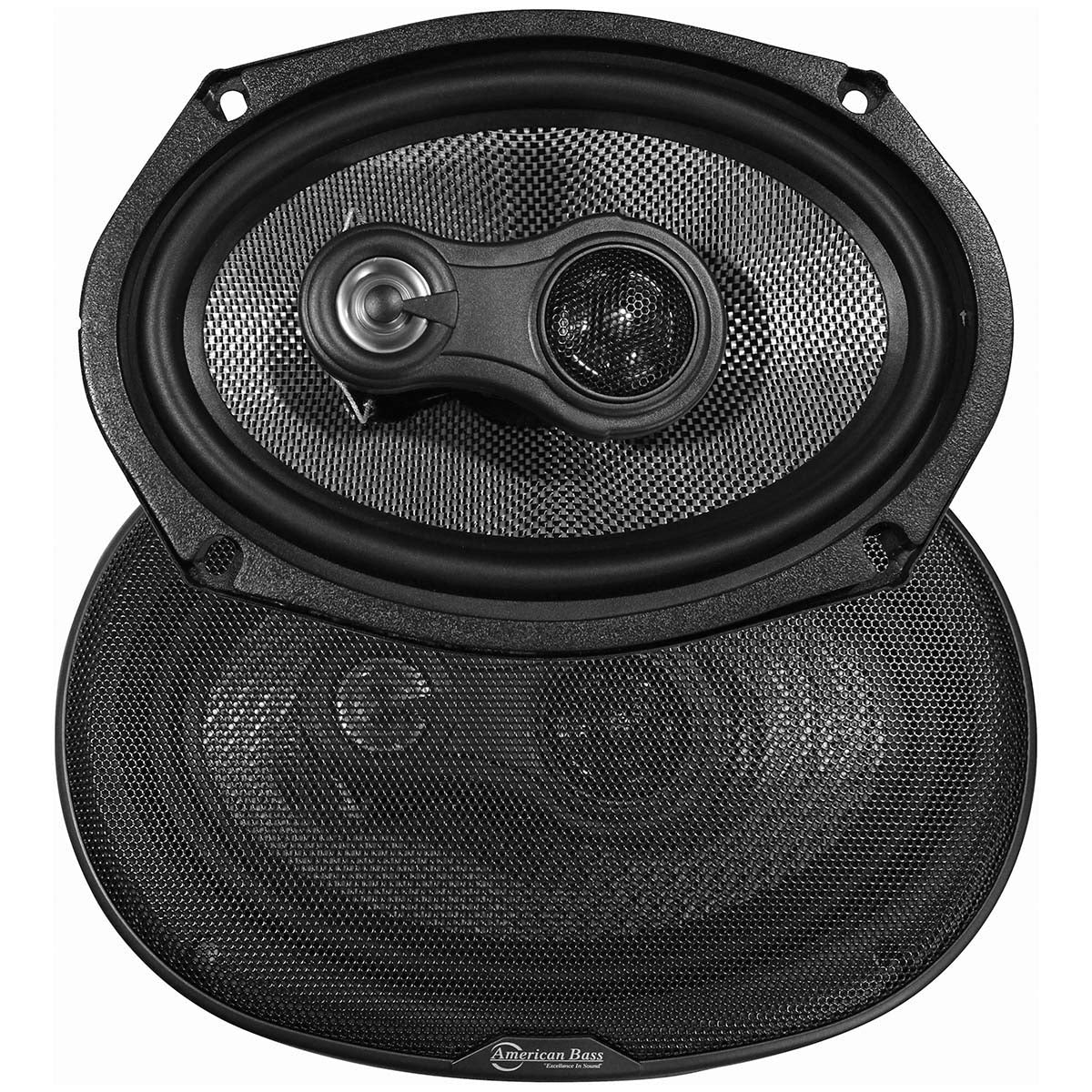 American Bass 6×9" 3-Way Speakers