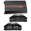 DS18 4 Channel Amplifier, 1280W RMS/3000W MAX - Black